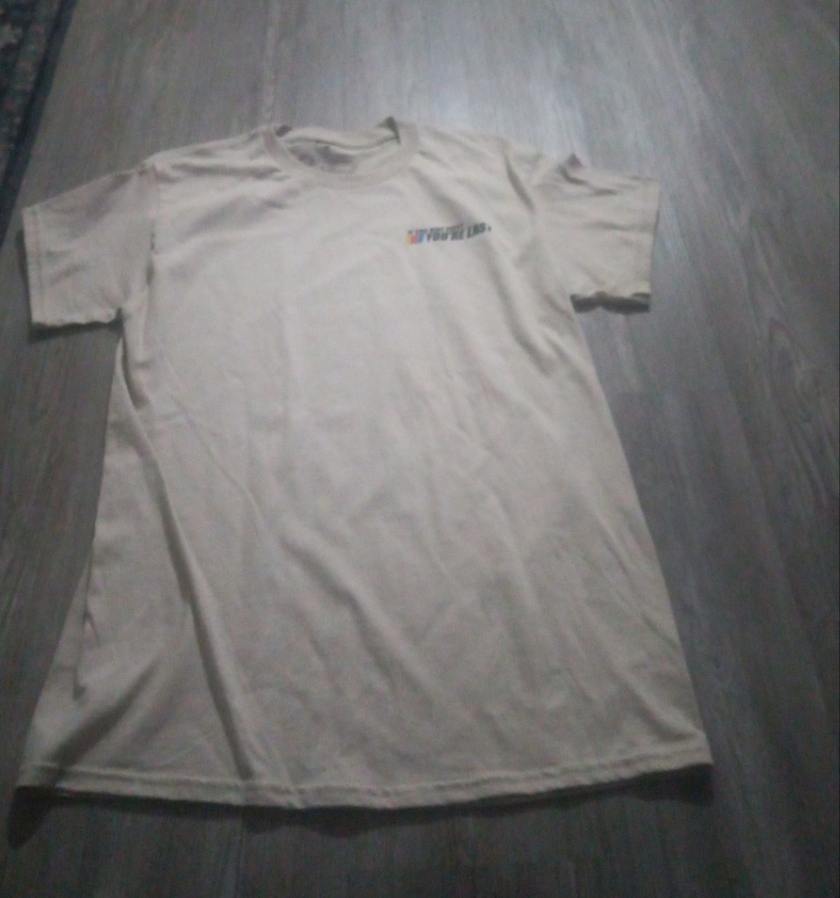 Talladega Nights Color Off White Mens Shirt Size Medium If Your Not First...